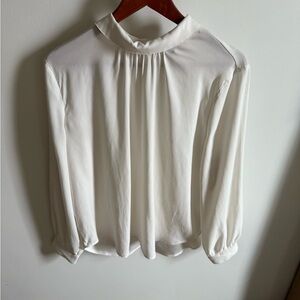 Ann Taylor Cream Blouse